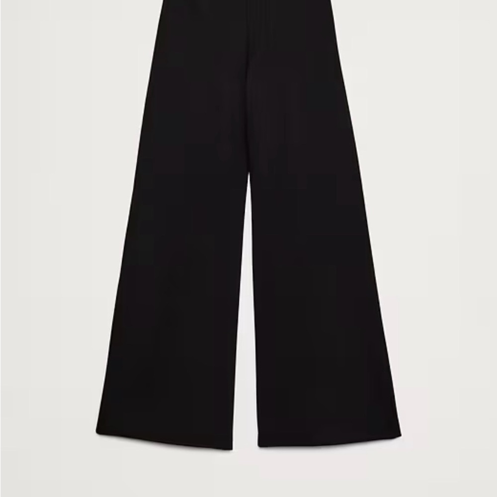 Banana Republic Black Wide-Leg Women's Pants